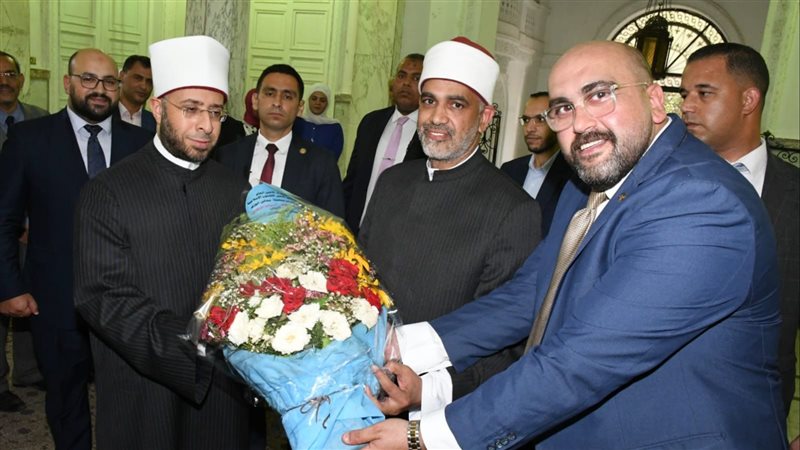 زيارة وزير الأوقاف