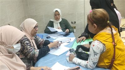 مناظرة 300 طفل بوحدة المناعة والحساسية بمستشفيات جامعة سوهاج