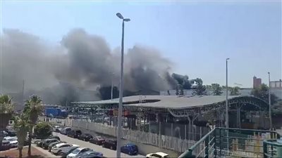 حقيقة اندلاع حريق في مرفأ بيروت