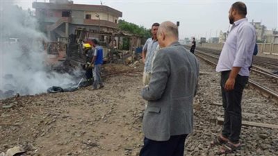 إخماد حريق داخل مخزن للكاوتش في قليوب (صور)