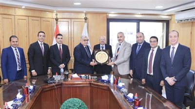 المستشار أحمد عبود يستقبل رئيس نادي قضاة مجلس الدولة بسوهاج