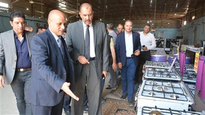 محافظ سوهاج يتفقد المنطقة الصناعية بغرب جرجا 