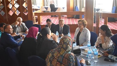 وفد التنمية المحلية يناقش إعداد الخطة الاستراتيجية لمحافظة الأقصر حتى 2040