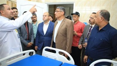 محافظ الجيزة خلال تفقده مستشفى البدرشين المركزي: لما أتعب أجي هنا (فيديو)
