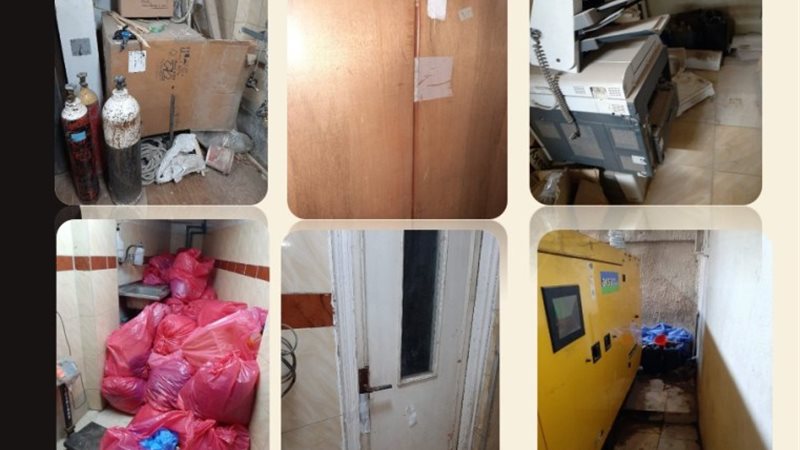 تحرير 4 محاضر لمراكز