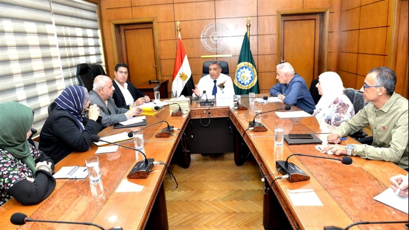 اجتماع محافظ الدقهلية،