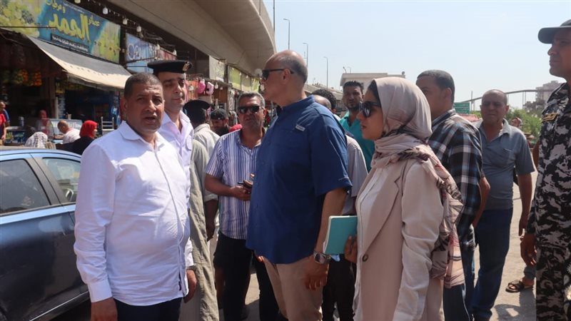 محافظ القليوبية خلال