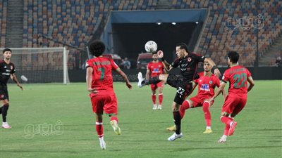 الدوري المصري، إمام عاشور يسجل هدف التعادل لـ الأهلي أمام مودرن 