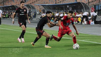 الدوري المصري، تعادل 1/1 بين الأهلي ومودرن في الشوط الأول 