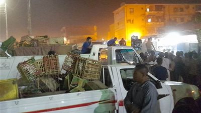 تحرير 25 محضر إشغال و40 إزالة فورية بحملة بأشمون في المنوفية