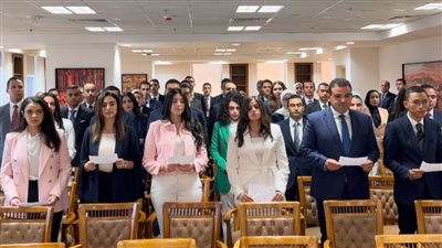 وزير الخارجية يشهد مراسم أداء القسم للدفعة الجديدة من الملحقين الدبلوماسيين (صور)