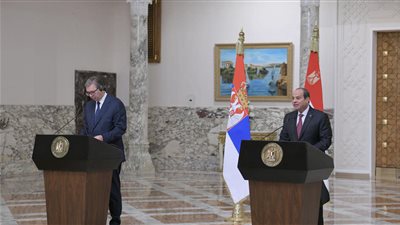  رسائل رئاسية قوية لقادة صربيا وفرنسا والتشيك ورواندا وسفراء 12 دولة