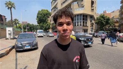 طلاب الثانوية العامة بالجيزة عن امتحان الإستاتيكا: فوق المتوسط ومحتاج وقت أكتر (فيديو)