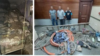 ضبط 3 أشخاص بتهمة التنقيب عن الآثار داخل عقار بمصر القديمة