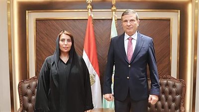 وزير الزراعة يبحث مع سفيرة الإمارات تعزيز التعاون في مجال الاستثمار الزراعي 