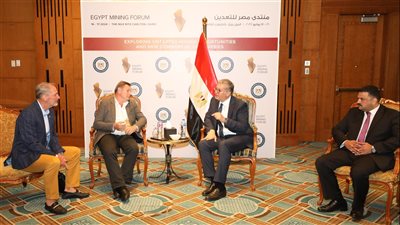وزير البترول يعقد مباحثات مع شركات عالمية لزيادة استثمارتها في مصر 