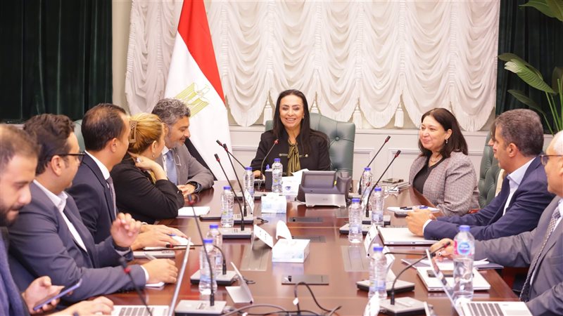 مايا مرسي وزيرة التضامن