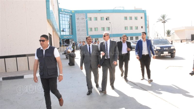 محافظ الغربية يتفقد