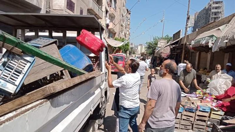 رفع إشغالات بالبحيرة،فيتو