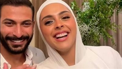 شاهد خطوبة ابنة محمد هنيدي على شاب من خارج الوسط الفني