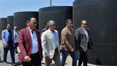 محافظ الإسماعيلية يتفقد أعمال إنشاء الكوبري المعدني أعلى مصرف المحسمة (صور)