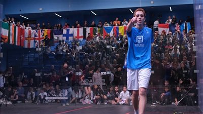 الإسكواش، محمد زكريا يتوج بلقب بطولة العالم للناشئين