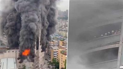 مصرع 16 شخصا على الأقل في حريق كبير بمركز تجاري بالصين (فيديو)