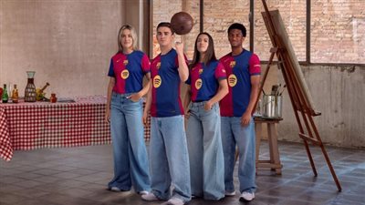 برشلونة يعلن عن قميصه للموسم الجديد 2024-2025 (صور)