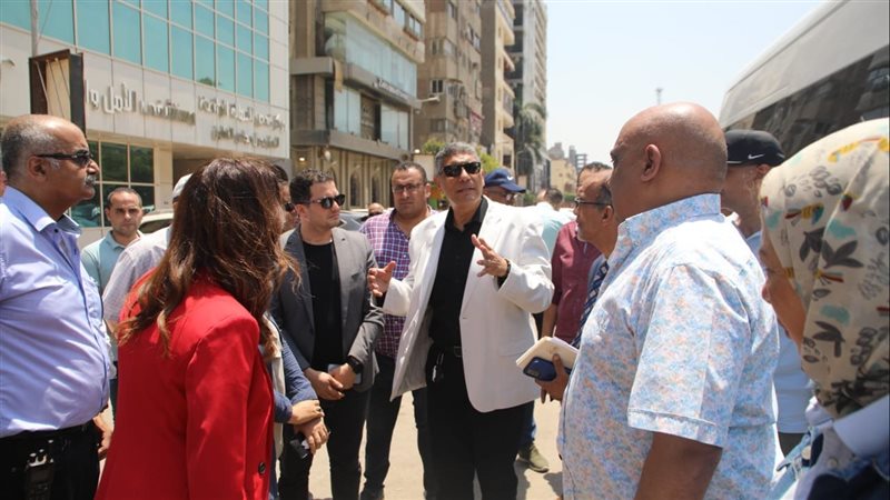 محافظ الجيزة خلال