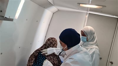 الكشف على 1357 مواطنًا مجانًا بقافلة طبية مجانية بأبو حمص في البحيرة