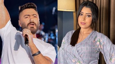 رسالة من تامر حسني لـ آيتن عامر على فيديو كليب 