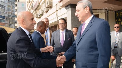 محافظ الغربية يستقبل وزير التعليم لبحث خطط النهوض بالقطاع