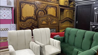 السرير يبدأ من 800 جنيه، أسعار الأثاث المستعمل والجديد بسوق التونسي (فيديو وصور)