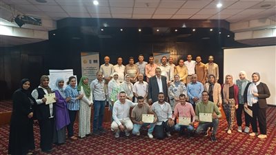 ختام البرنامج التدريبي لمهندسي الإدارات في الأقصر