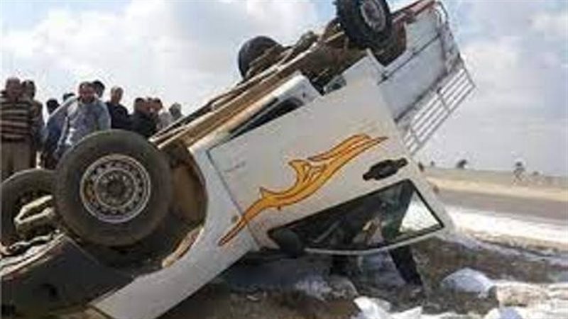  انقلاب سيارة ربع