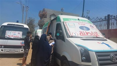 إطلاق قافلة طبية ضمن حياة كريمة بواحة الداخلة في الوادي الجديد 
