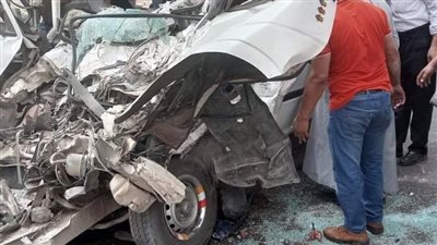 ننشر أسماء وصور المتوفى والمصابين في حادث طريق الصف حلوان