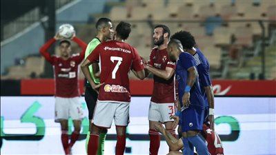 ركلة جزاء ضائعة للنادي الأهلي أمام الألومنيوم في كأس مصر