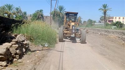 إزالة 5 حالات تعد على أراض زراعية في الأقصر