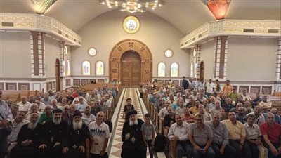 الأنبا دانيال يترأس الاحتفال بيوم الأب المثالي في إيبارشية المعادي