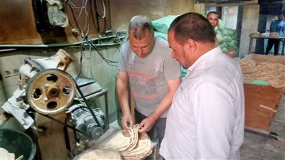 ضبط 500 كيلو دقيق مدعم في السوق السوداء بالبحيرة 