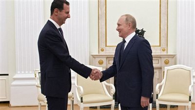 بوتين والأسد يتبادلان التهاني في الذكرى الـ80 للعلاقات الدبلوماسية