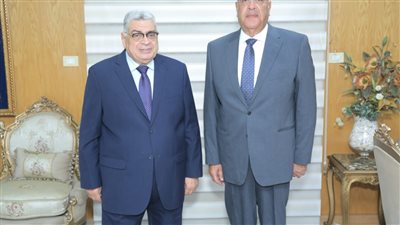 رئيسا مجلس الدولة والمركزي للمحاسبات يبحثان التعاون المشترك