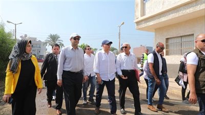 محافظ دمياط وهاني سويلم يتفقدان مستعمرة الري 