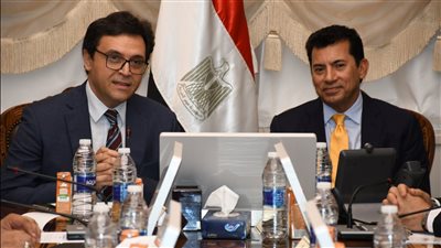 أشرف صبحي يستقبل وزير الثقافة لبحث سبل التعاون المشترك 