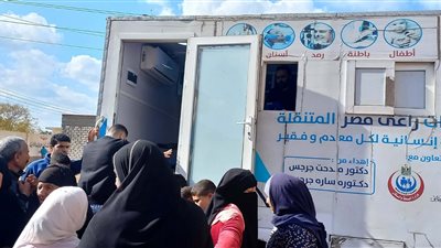 غدا، انطلاق قافلة خدمات موسعة بقرية قومبانية أبو قير بكفر الدوار