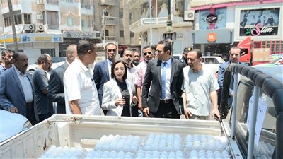 إطلاق ١٠ سيارات لطرح بيض المائدة للمواطنين بنطاق ٨ مراكز بالبحيرة