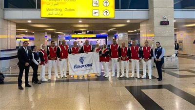 مصر للطيران تنقل الجهاز الفني للبعثة المصرية المشاركة في أولمبياد باريس