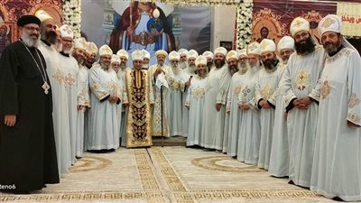 الأنبا مرقس يرسم كاهنا جديدا للخدمة في إيبارشية شبرا الخيمة