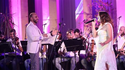 ليلة طربية مع نجوم شباب الموسيقى العربية بمهرجان الأوبرا الصيفي (صور)